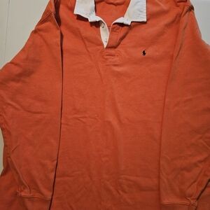Polo by Ralph Lauren Men's Coral Polo Shirt